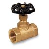 Everflow FIP Short Globe Style Stop Valve, Brass 3/4" 73342-NL